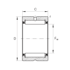 LS RNA4832,  DIN 617/ISO 1206 ˜ʣߴϵ 48